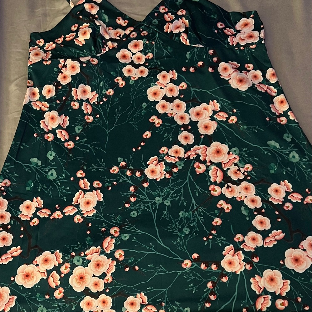 Cute spring floral nightgown